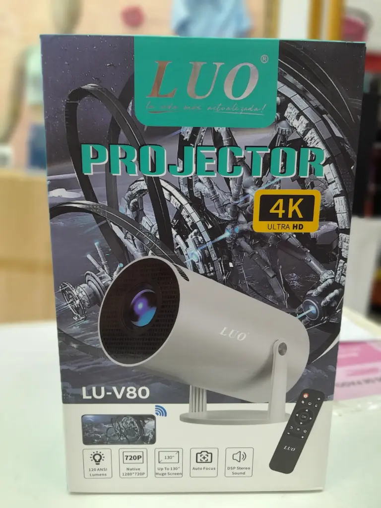LU-V80 MINI PROYECTOR C/SISTEMA SMART