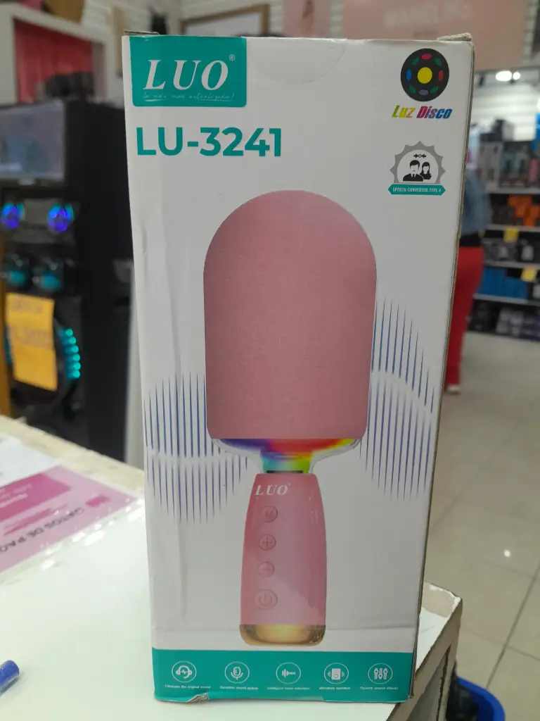 LU-3241 MICROFONO INALAMBRICO C/ SPEAKER INTEGRA