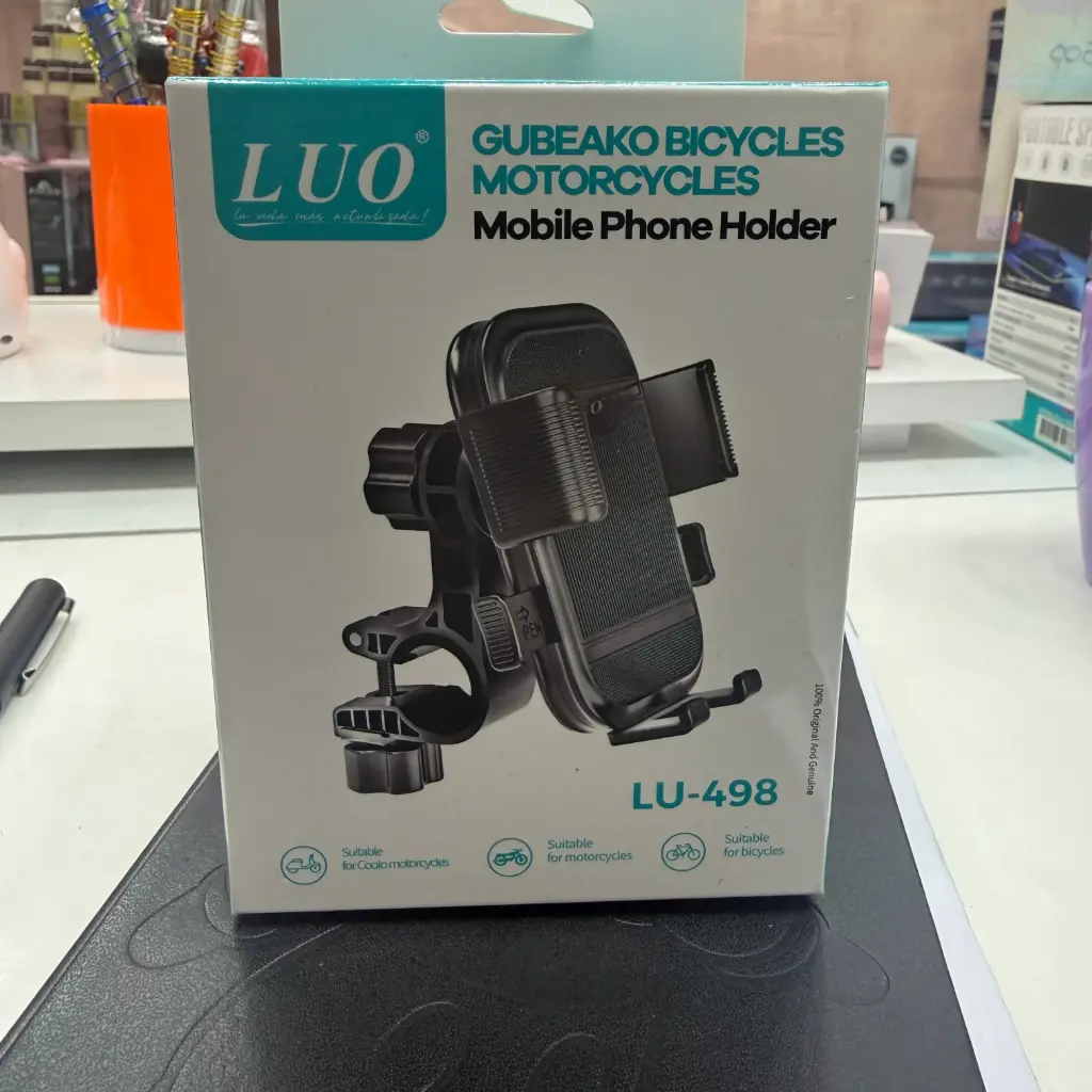LU-498 SOPORTE DE CELULAR PARA MOTO 